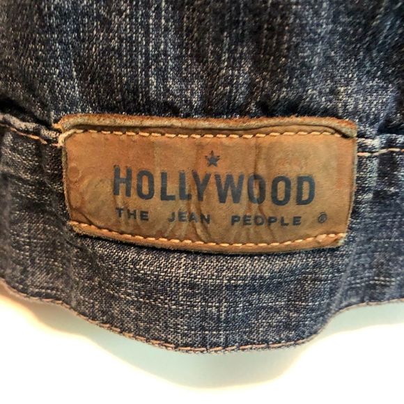 Hollywood short jean jacket size small - Picture 10 of 16